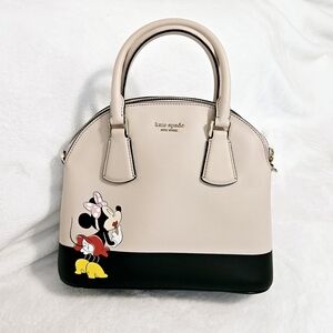 Kate Spade New York X Minnie Mouse Medium Dome Satchel Purse